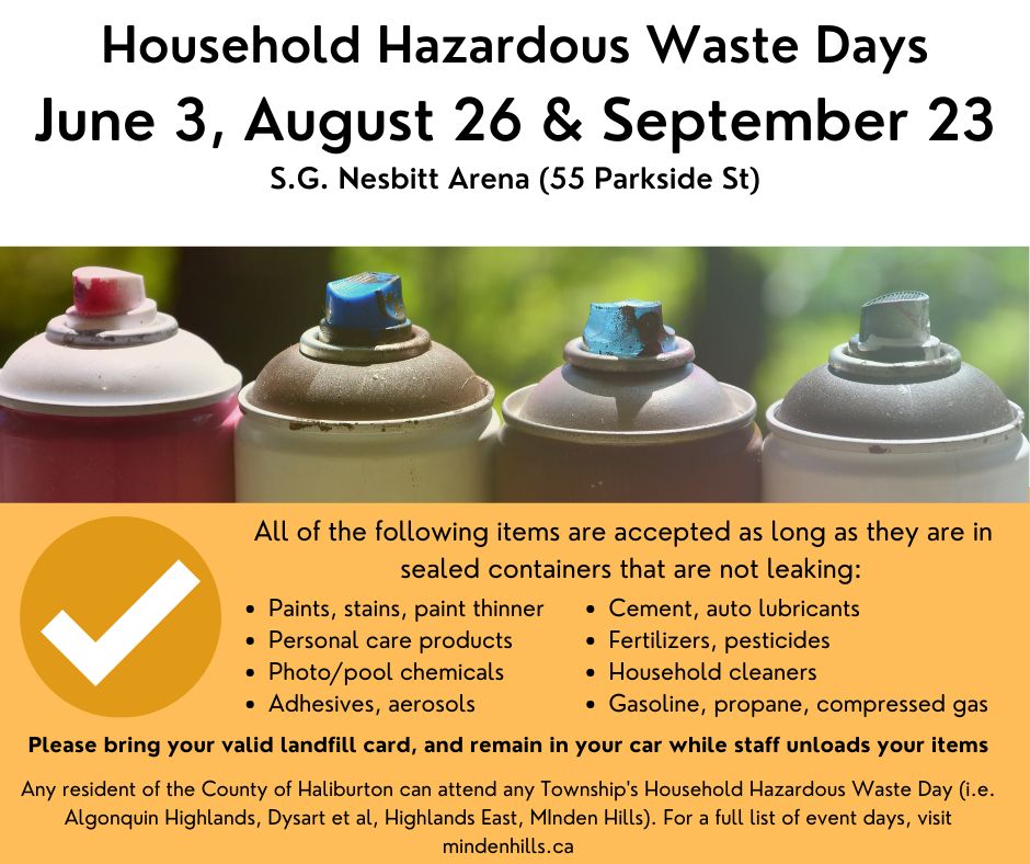 Household Hazardous Waste Days 2023